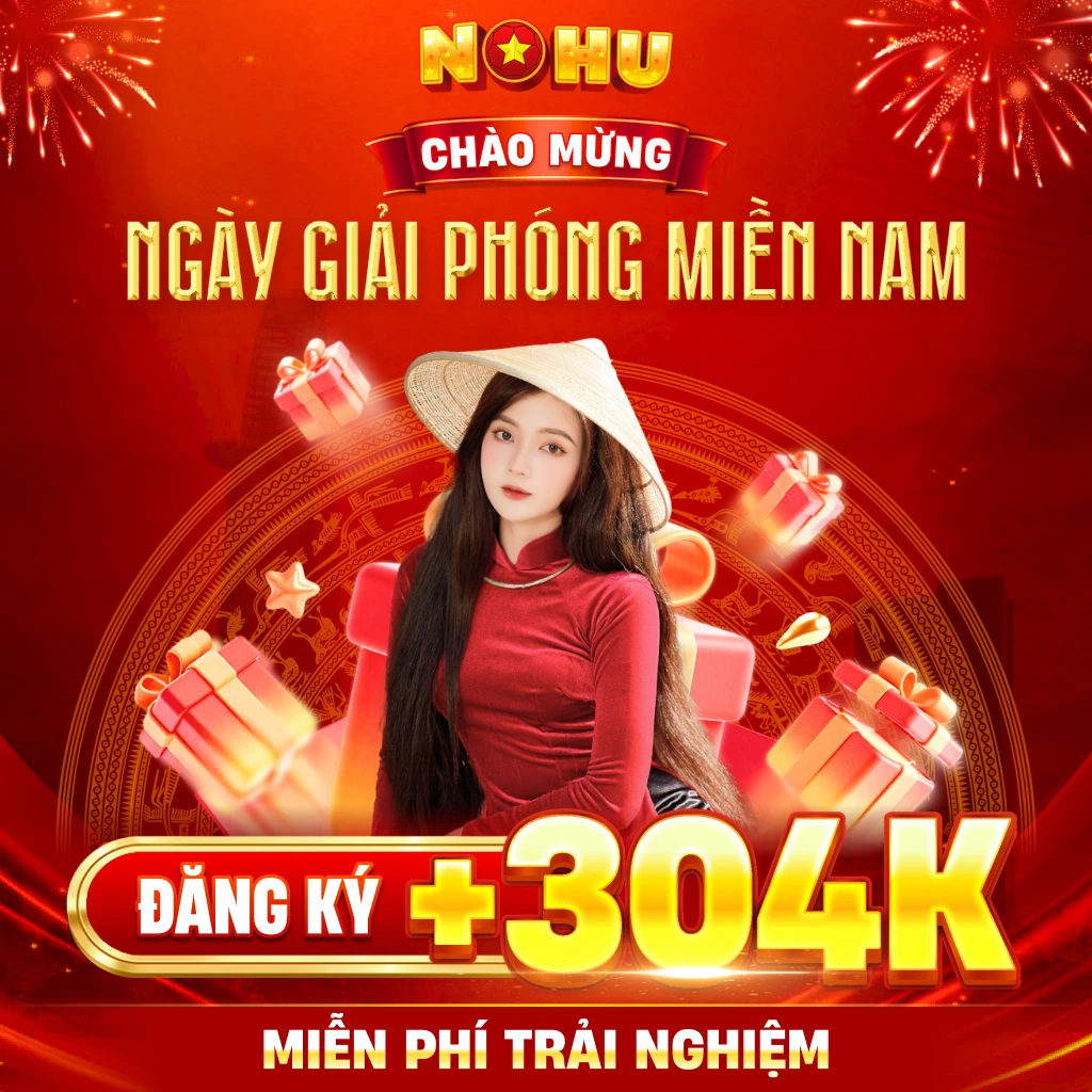 Chào mừng đại lễ 30/4 1/5 tặng cho hội viên mới 304k khi đăng ký